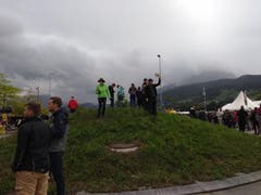 Düstere Aussichten: Wer jetzt noch verzweifelt ein Ticket für das Konzert sucht, wird vielleicht hier fündig. (Bild: Chiara Zgraggen)