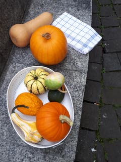 Kürbisstilleben (Bild: Heinrich Inderbitzin (Luzern, 29. August 2018))
