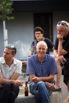 Valentin Magaro, Max Bottini und Fredi Bissegger