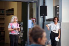 Renate Bruggmann und Gioia Dal Molin