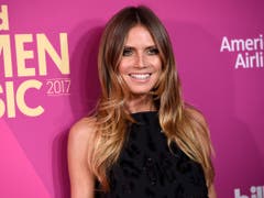 Das deutsche Ex-Model Heidi Klum hat kein Gramm zu viel auf den Rippen. (Bild: Archiv)