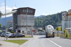 Spaziergang durch die Industrie. (Bild: Stefan Welzel (Luzern, 19. Juli 2018))
