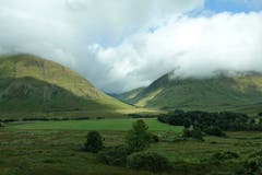 Im Glen Coe Tal, oder das Tal der Tränen, Schottland. (Bild: Josef Habermacher, 30. August 2018)