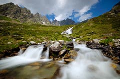 Seebach auf der Sewenalp. (Bild Marianne Schmid)