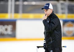 Cheftrainer Dan Tangnes. (Bild: Stefan Kaiser (Zug, 07. August 2018))