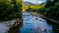 Immer weniger Wasser... Auch in Nesslau. (Bild: Renato Maciariello)