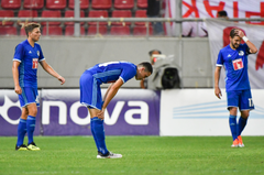 Die Enttäuschung ist nach der verdienten 0:4 Niederlage gegen Olympiakos Piräus gross. (Bild: Martin Meienberger, Piräus, 9. August 2018)