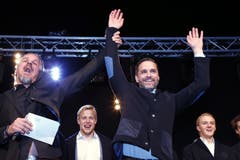 Wird von den Fans gefeiert: Josh Holden.