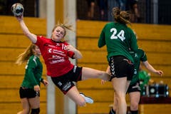 Dennoch verlieren die Stanserin das Spiel 18:26. (Bild: Philipp Schmidli, Stans, 9. September 2018)