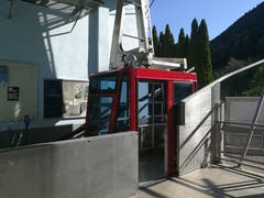An der Talstation der Luftseilbahn Haldi. (Bild: Urs Gutfleisch (Schattdorf, 12. September 2018))