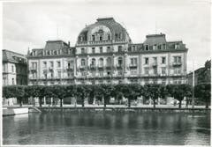 Ein Luzerner Musikdirektor soll das Zimmer 38 im Hotel Du Lac gemietet haben... (Bild: Hotelarchiv Schweiz)