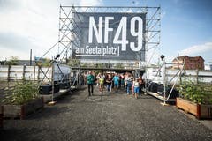 Die Zwischennutzung "Platzhalter" am Seetalplatz öffnete am Samstag seine Tore. In den nächsten drei Jahren soll "NF 49" ein Treffpunkt für die Bevölkerung werden. (Bilder: Jakob Ineichen, Emmen, 15.September 2018).