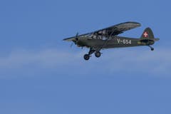 Impressionen vom Oldtimer-Flugtag auf dem Stanserhorn. (Bild: Fotostudio Robert Fischlin (Stanserhorn, 15. September 2015))