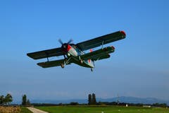 Eine Antonov hebt an in Kesswil (Bild: Hansjürg Oesch).