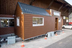 Das Tiny House der Hubers steht in Affeltrangen.