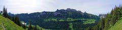 Blick von der Bogartenlücke (Bild: Toni Sieber)
