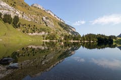 Ein wunderbarer Tag am Seealpsee (Bild: Ursula Fäh)