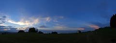 Ausblick auf den Bodensee oberhalb von Untereggen. (Bild: Walter Schmidt)
