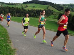 In der Steigung. (Bild: Josef Müller (Bild: Josef Müller (Willisau, 22. September 2018))