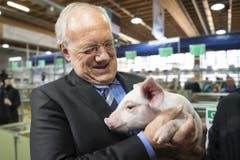 Ein Besuch an der Olma darf für einen Bundesrat nicht fehlen. (Bild: Keystone)