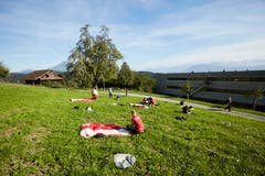 Impressionen vom Training in der Sonnmatt. (Bild: Jakob Ineichen, 26. September 2018)