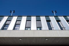 Ein Büros im Stadion untergebracht. Bild: Pius Amrein (Kriens, 26. September 2018)