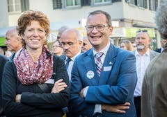 Regierungsrat Walter Schönholzer ist ebenfalls an der Eröffnungsfeier anzutreffen. Bild: Andrea Stalder