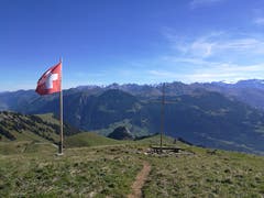 Der Aussichtspunkt auf dem Schönbüel. (Bild: Urs Gutfleisch (Schönbüel, 26. September 2018))