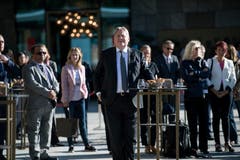 Bruno H. Schöpfer, Managing Director, am Grand Opening des Bürgenstock Hotels & Resort Lake Lucerne. (Bild: Corinne Glanzmann (Bürgenstock, 28. September 2018))
