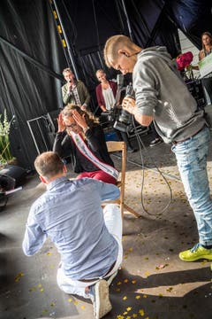 Wahl der Apfelkönigin 2018/19. Die neue Apfelkönigin heisst Melanie Maurer und kommt aus Sulgen. Bild: Andrea Stalder