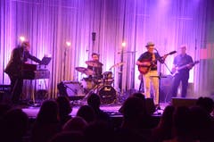 Die Freunde Waldemars sorgten für die musikalische Unterhaltung (Bild: Benno Bühlmann, 28. September 2018)