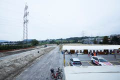 Tangente Zug/Baar: Am Samstag wurden die Grossbaustelle für Aussenstehende geöffnet. (Bilder: Jakob Ineichen (Baar, 29.September 2018)).