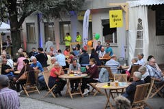 Die Gartenbeizen sind gut besucht. (Bild: Urs Hanhart, Altdorf, 8. September 2018)
