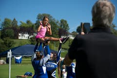 Szene bei den Cheerleaders Wildcats Luzern.