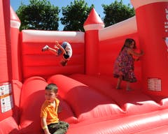 Die Gumpiburg im Kinderland. (Bild: Urs Hanhart, Altdorf, 9. September 2018)
