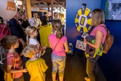 An der Wirtschafts- und Erlebnismesse Uri 18 gibt es viel zu erleben. Da kommen alle auf ihre Kosten. (Bild: Marc Püntener, Altdorf, 8. September 2018)
