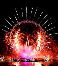 Das bekannte London Eye. (Bild: AP Photo/Kirsty Wigglesworth)