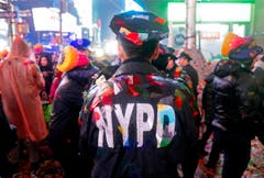 USA: Am Times Square in New York. (Bild: AP Photo/Craig Ruttle)