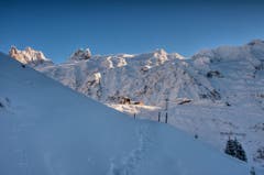 Winterlandschaft auf der Fürenalp. (Bild: Caroline Pirskanen, 7. Januar 2019)