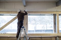 Dieser Raum ist gemäss der Stadt Luzern einsturzgefährdet. (Bild: Manuela Jans-Koch, 9. Januar 2019)