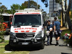 Zahlreiche Konsulate in der australischen Metropole Melbourne erhielten am Mittwoch verdächtige Postsendungen und wurden umgehend geschlossen. (Bild: KEYSTONE/EPA AAP/JAMES ROSS)
