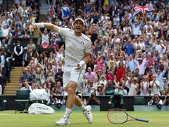 Andy Murray gehört zu den «Big Four». Er stand allerdings lange im Schatten von Roger Federer, Rafael Nadal und Novak Djokovic, ehe er 2016 zur Nummer 1 der Welt avancierte. Im gleichen Jahr gewann er zum zweiten Mal nach 2013 in Wimbledon (Bild: KEYSTONE/EPA/ANDY RAIN)