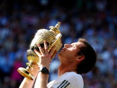 Andy Murray gewann zweimal in Wimbledon. 2013 als erster Brite seit Fred Perry im Jahr 1936 (Bild: KEYSTONE/EPA/KERIM OKTEN)