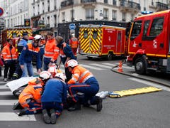 Die Explosion in der Pariser Innenstadt hat vier Tote gefordert. (Bild: KEYSTONE/AP/THIBAULT CAMUS)