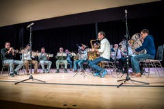 In der Mehrzweckhalle Weitsicht in Märstetten fand der traditionelle Hiläri statt. (Bild: Andrea Stalder)