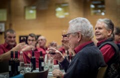 In der Mehrzweckhalle Weitsicht in Märstetten fand der traditionelle Hiläri statt. (Bild: Andrea Stalder)