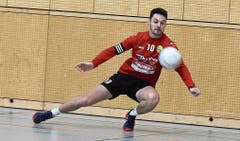 Abwehraktion von SVD-Captain Malik Müller.