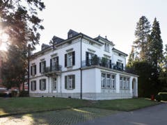Eine Villa an der Jurastrasse zeugt vom Wohlstand in vergangenen Epochen. (Bild: KEYSTONE/GAETAN BALLY)
