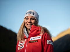 Andrea Ellenberger - in Kronplatz die grosse Überraschung aus Schweizer Sicht (Bild: KEYSTONE/GIAN EHRENZELLER)