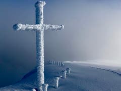 Magische Stimmung auf Rigi Kulm. (Bild: Markus Brülhart, 15. Januar 2019)
